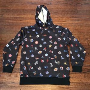 nba all team logo jacket